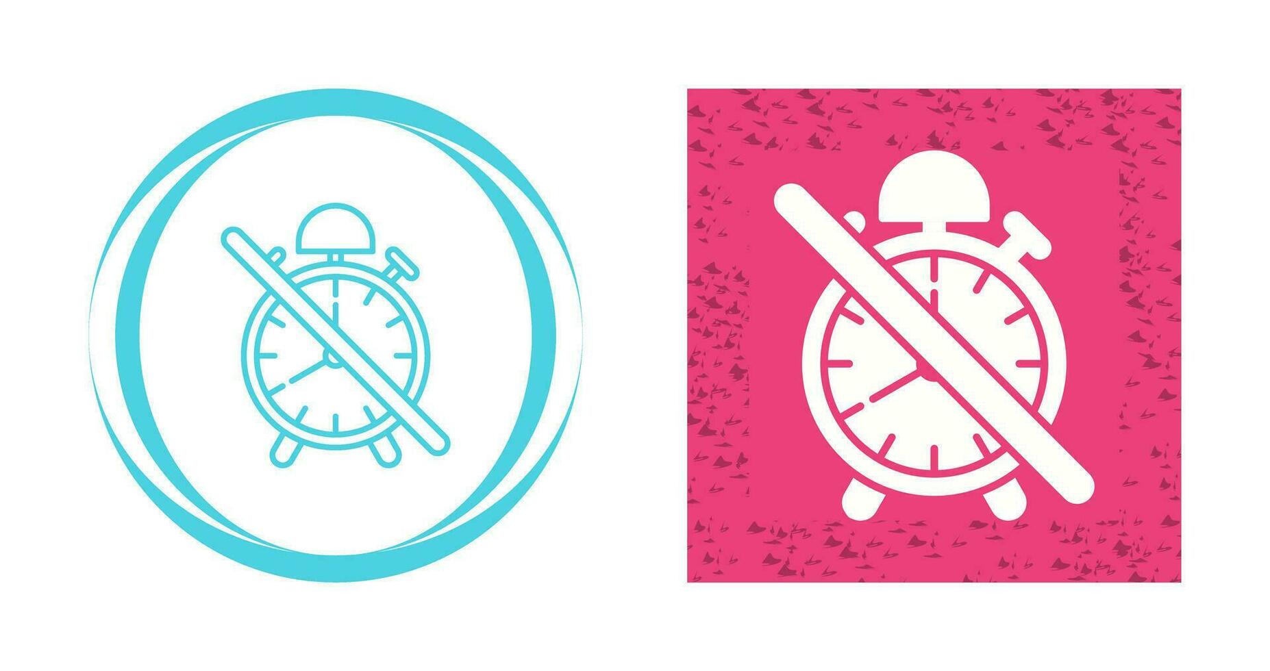 No Alarm Vector Icon