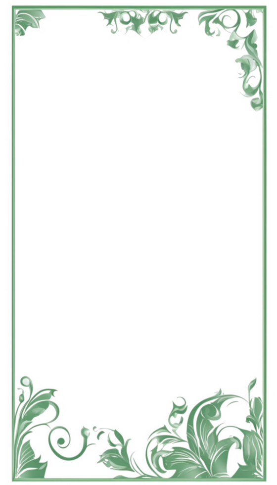 Floral Frame Border PNG Images Transparent Background
