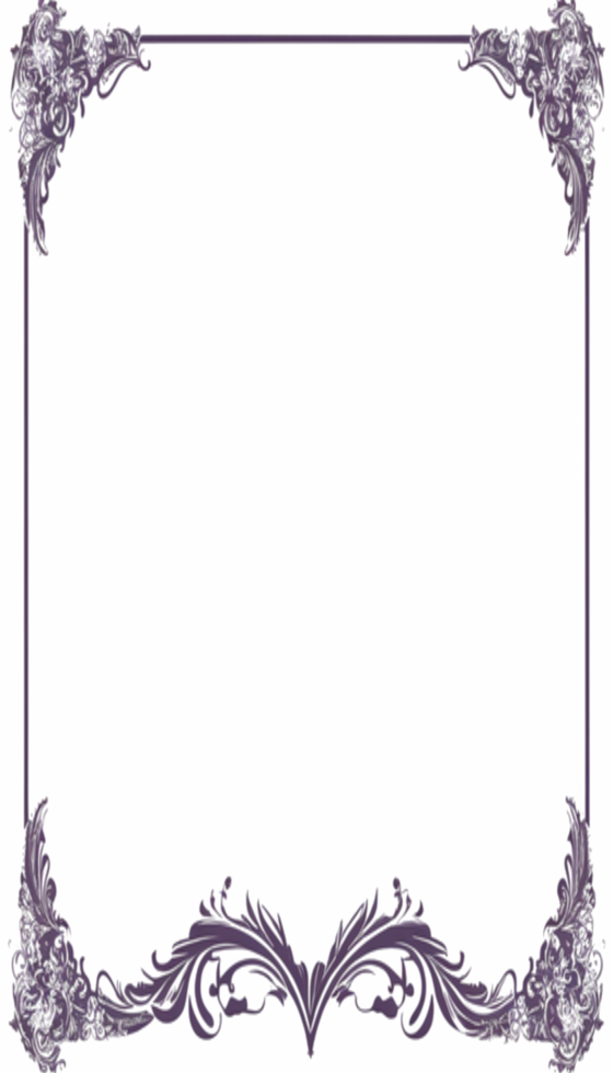 Floral Frame Border PNG Images Transparent Background