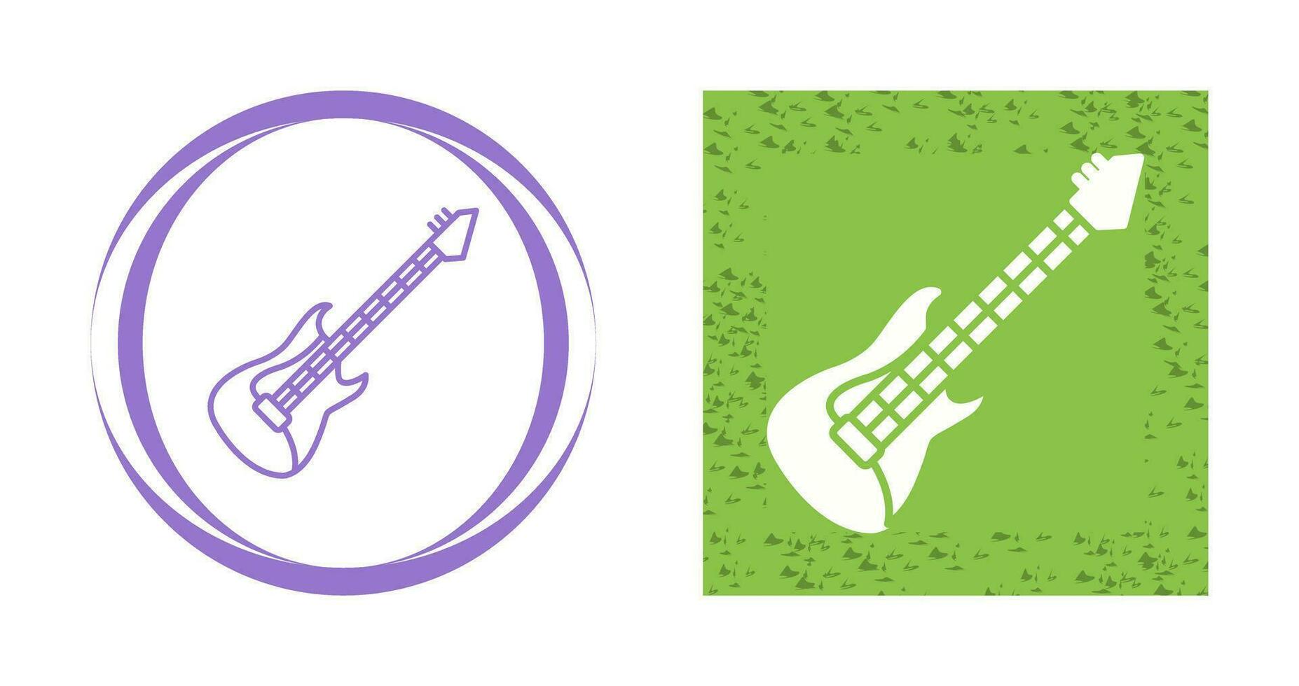 Electric Guitar Vector Icon