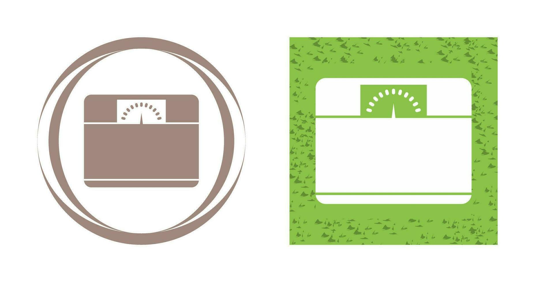 Weighing Machine Vector Icon