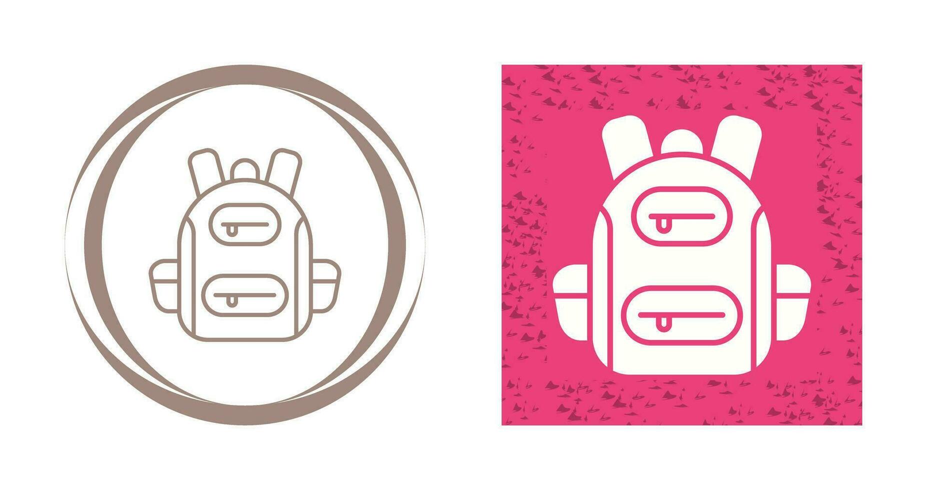 Backpack Vector Icon