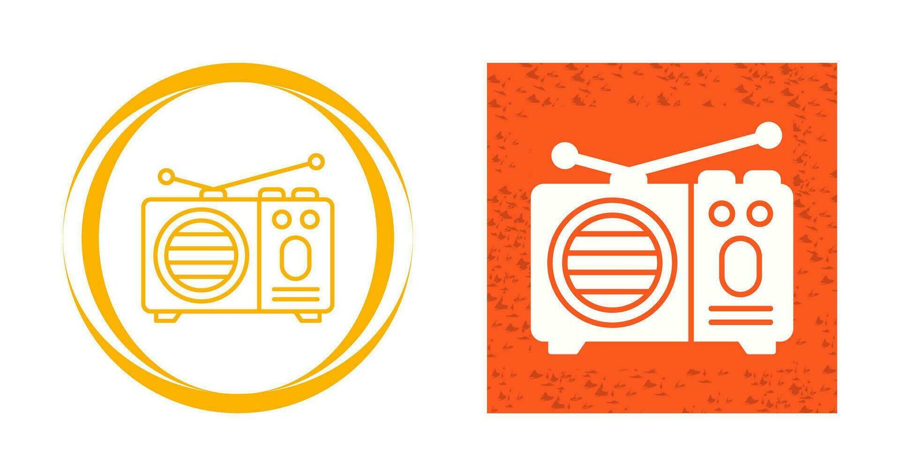 Radio Vector Icon
