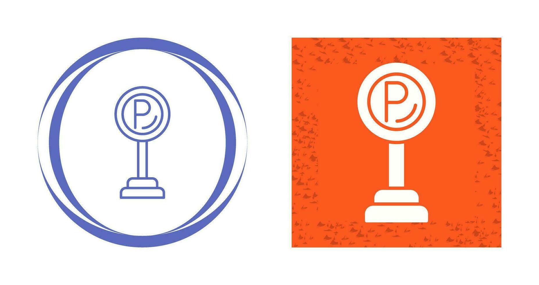 Parking Sign Vector Icon