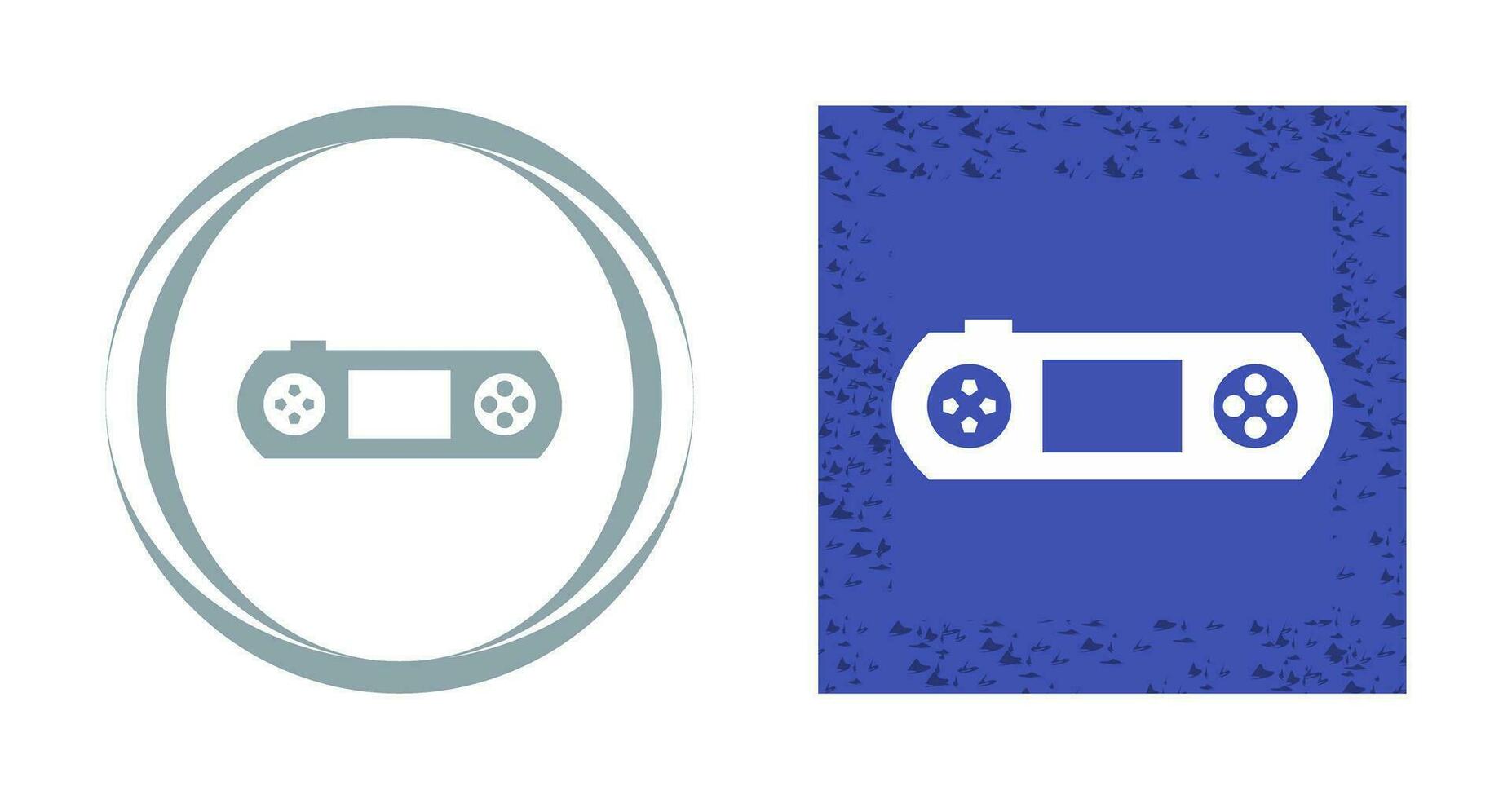 icono de vector de consola de juegos