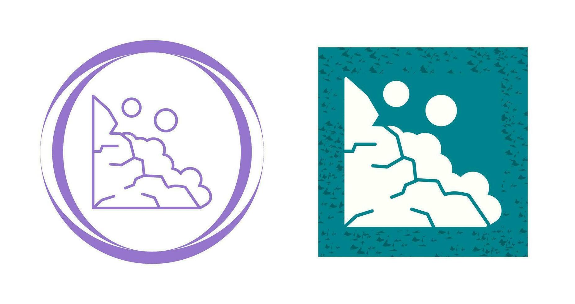 Landslide Vector Icon