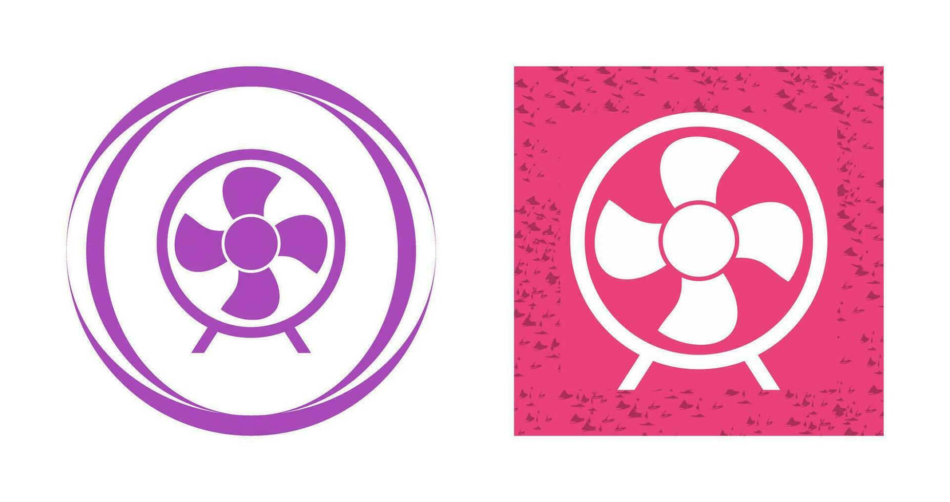 Electric Fan Vector Icon