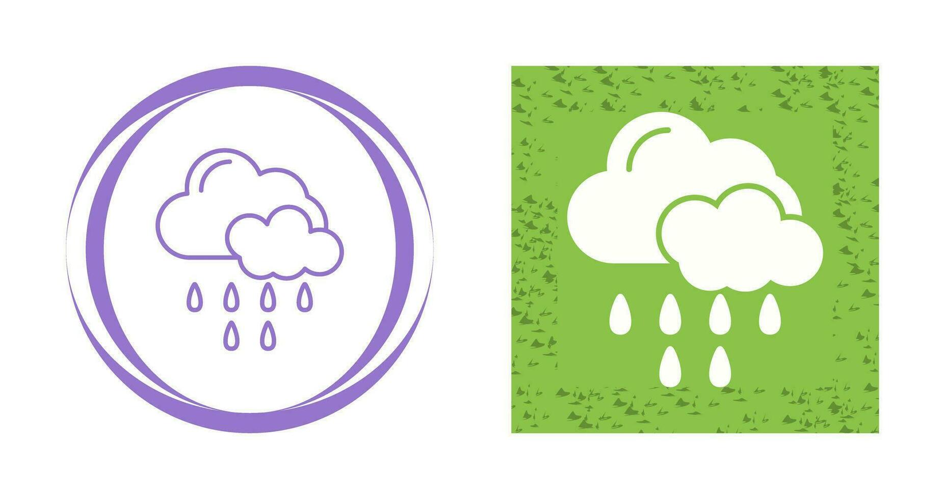 Rain Vector Icon