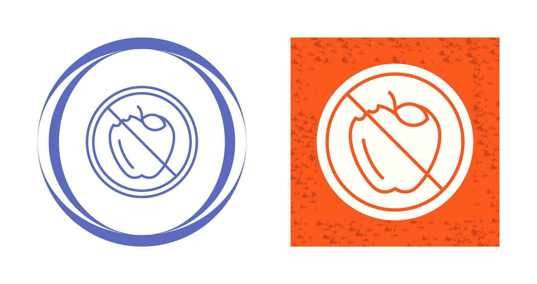 No Food Vector Icon