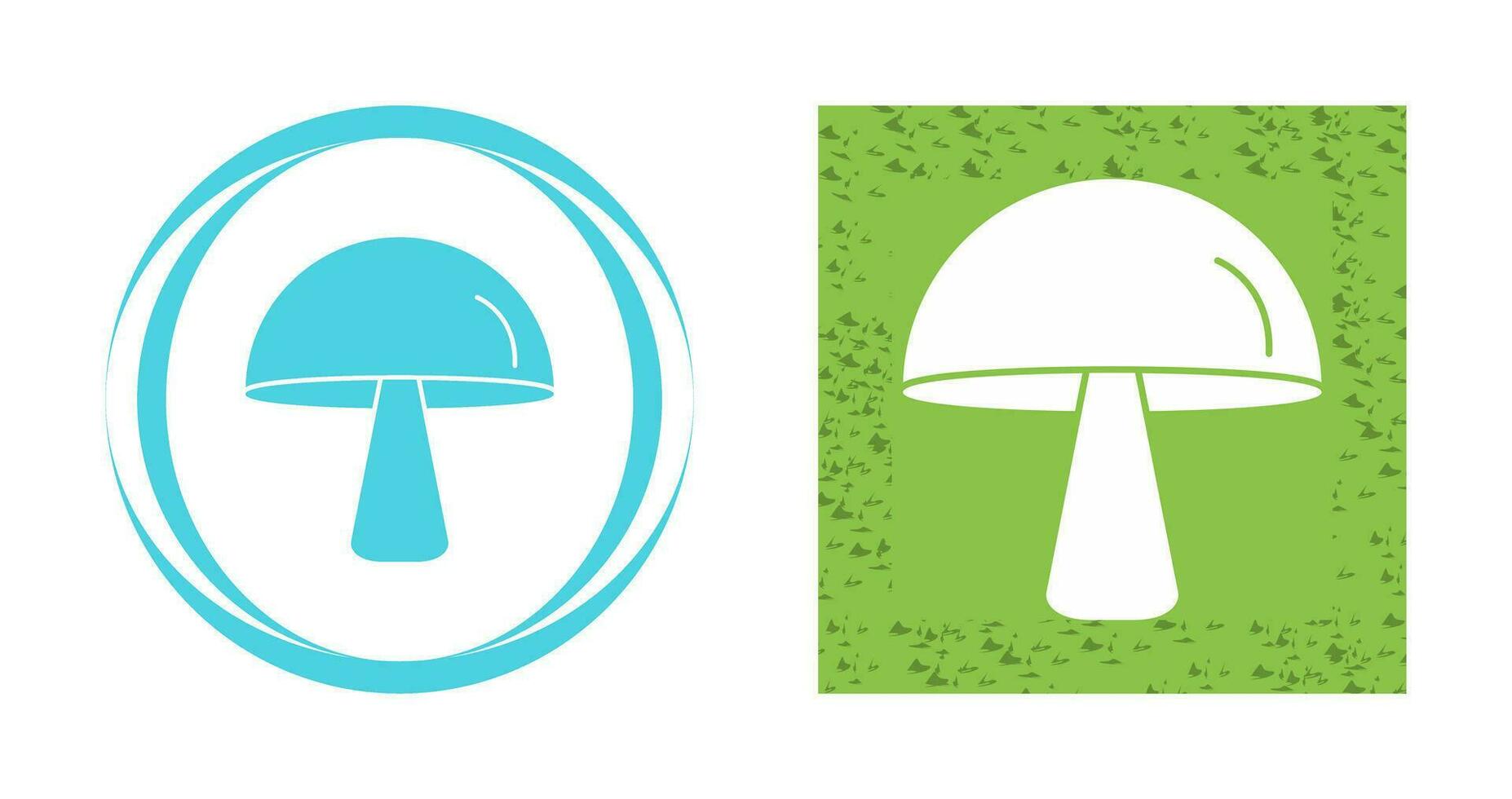 Single Mushroom Vector Icon