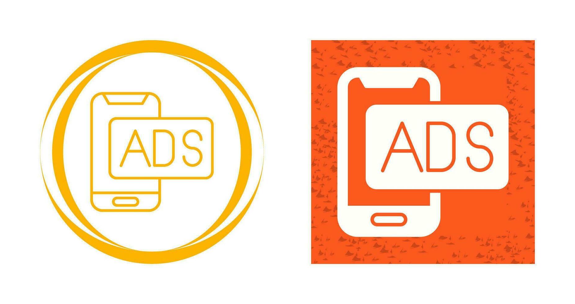Mobile Advertising Vector Icon