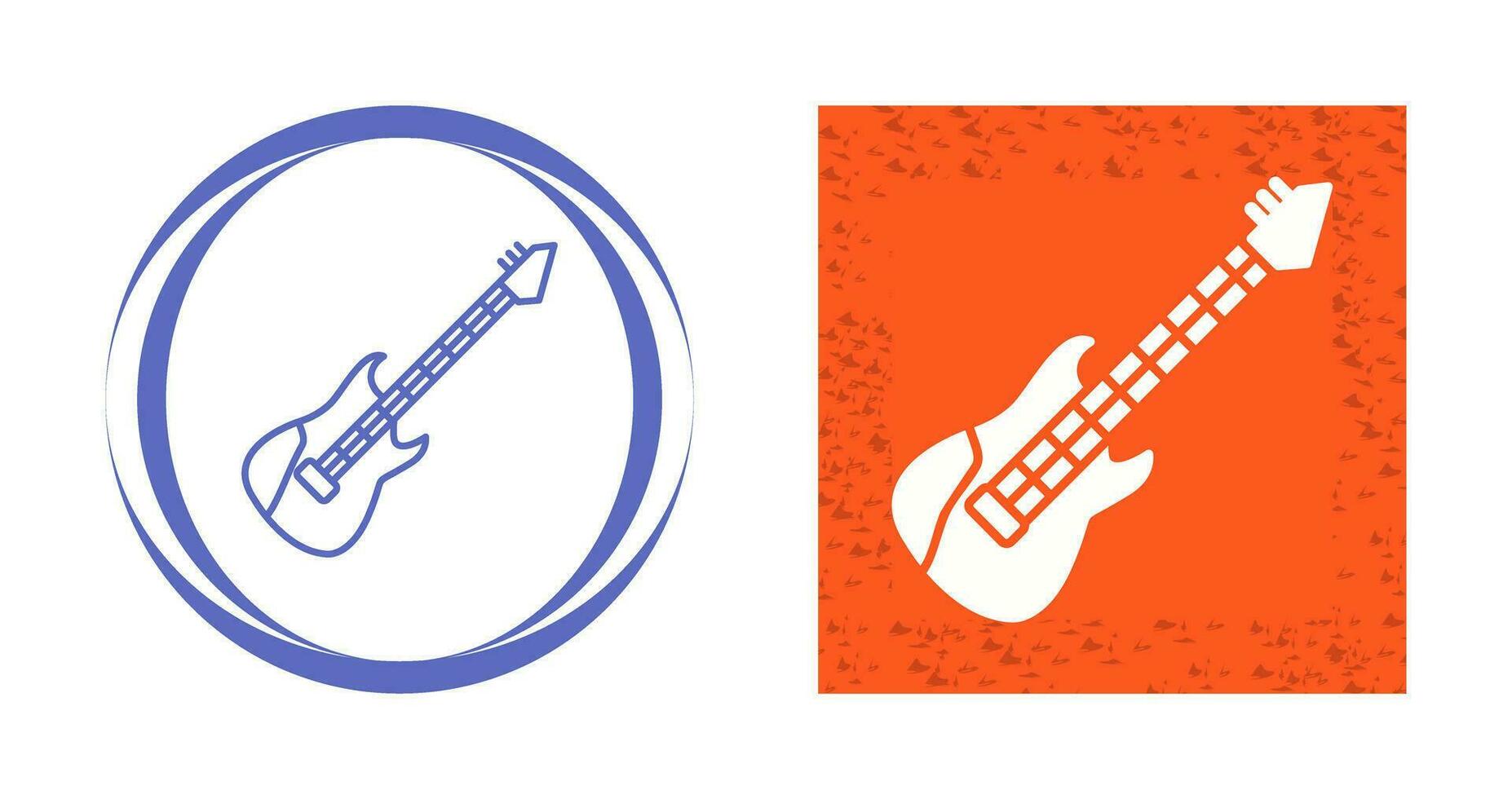 Electric Guitar Vector Icon