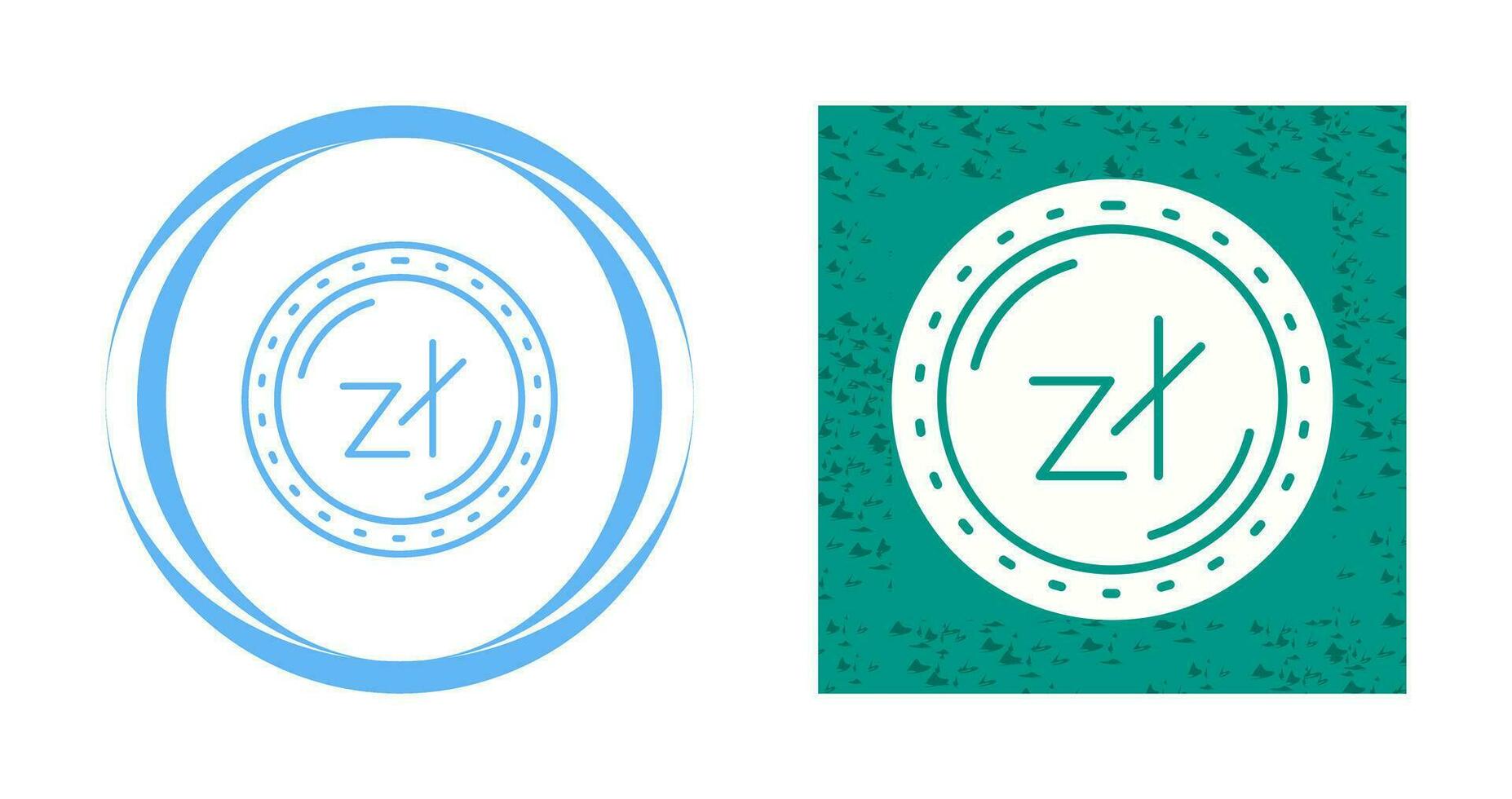 icono de vector de moneda zaloty