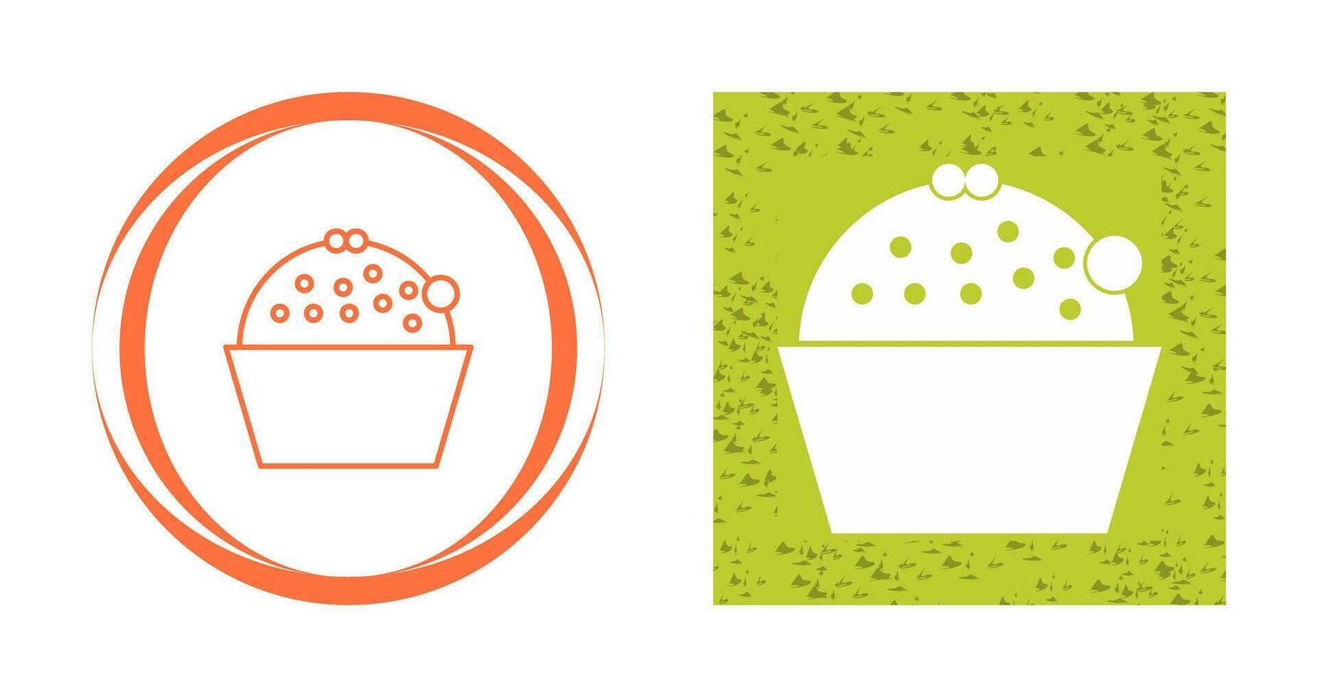 Cup Cake Vector Icon