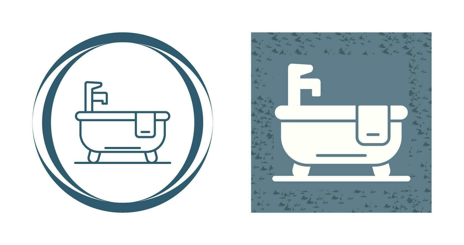 icono de vector de baño