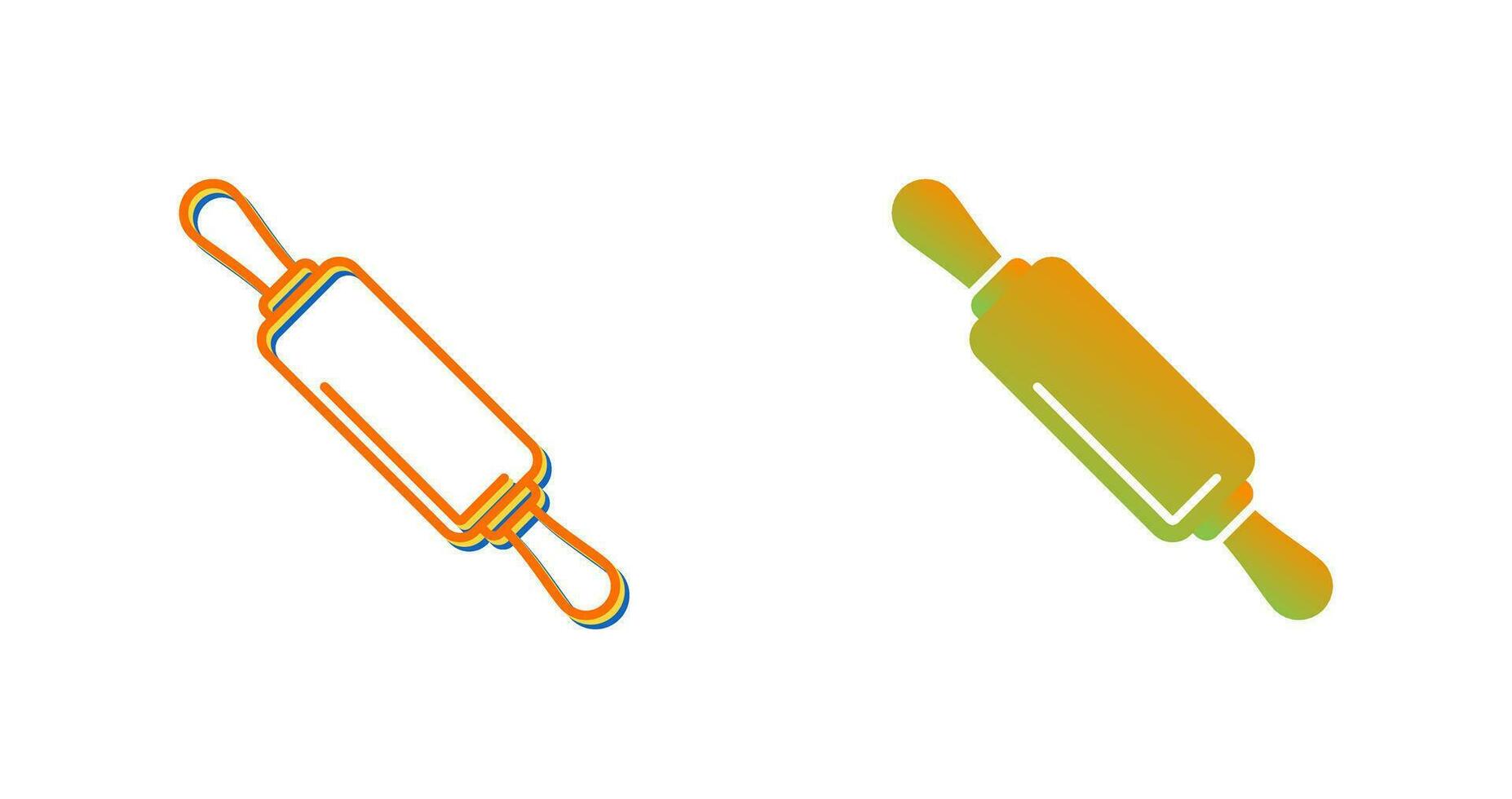 Rolling Pin Vector Icon