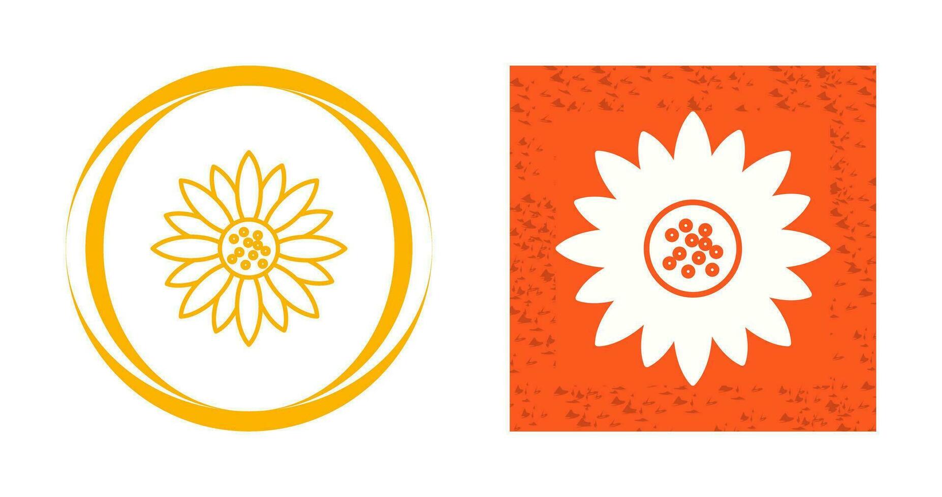 Sunflower Vector Icon