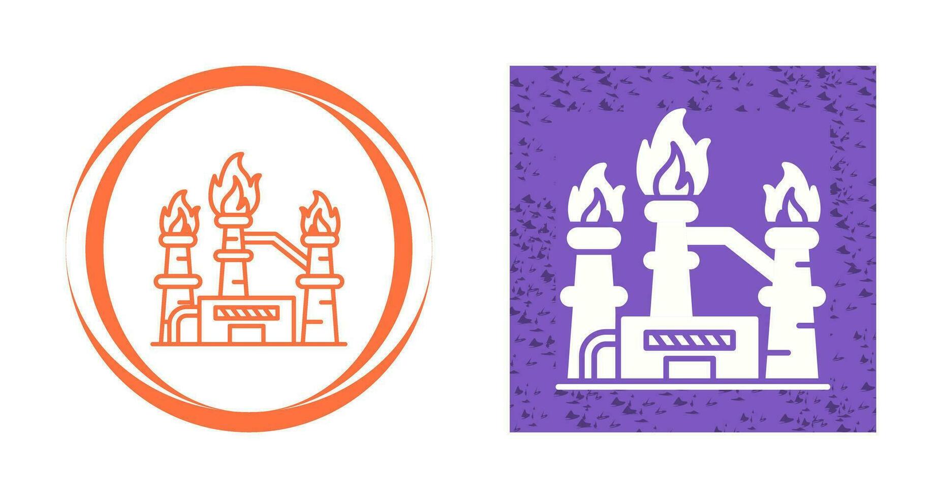 Natural Gas Vector Icon