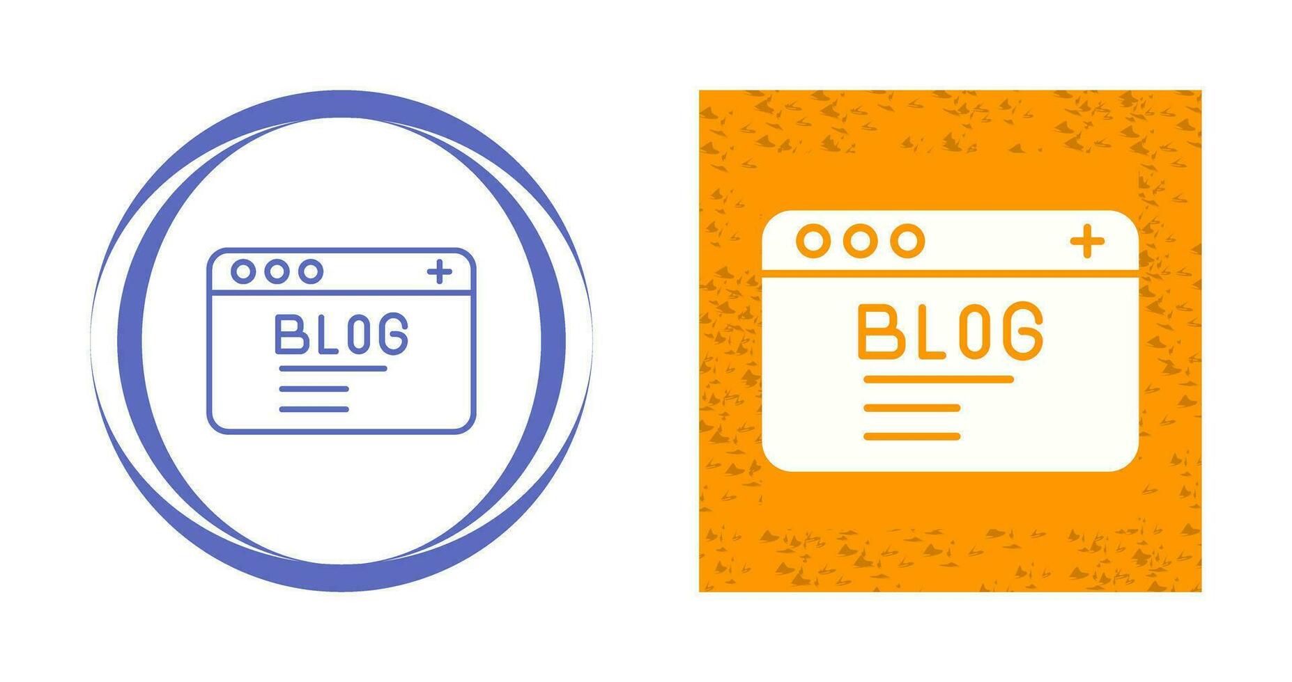 Blog Vector Icon