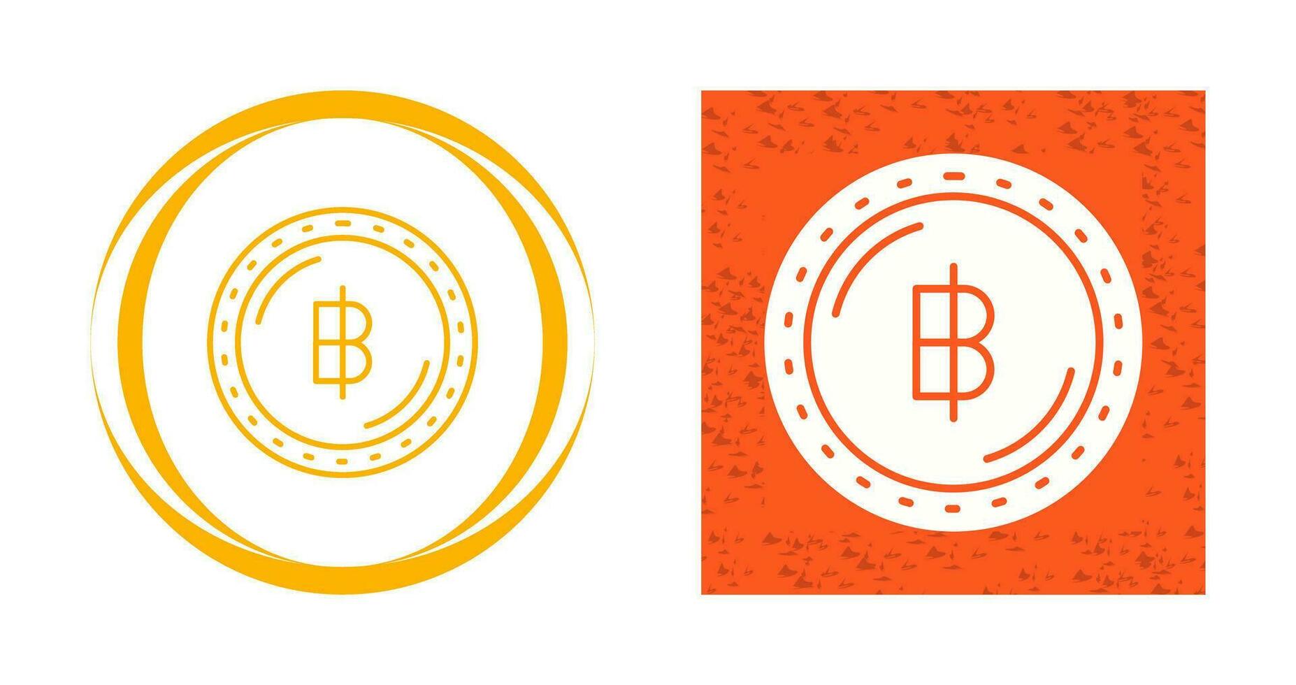 Baht Currency Vector Icon