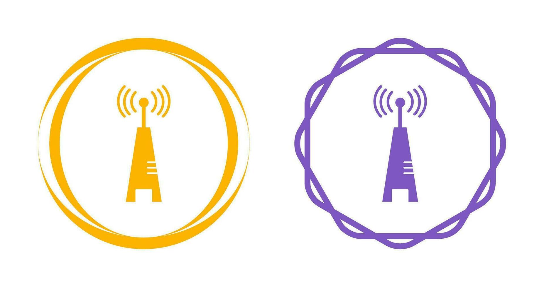 Signals Tower Vector Icon