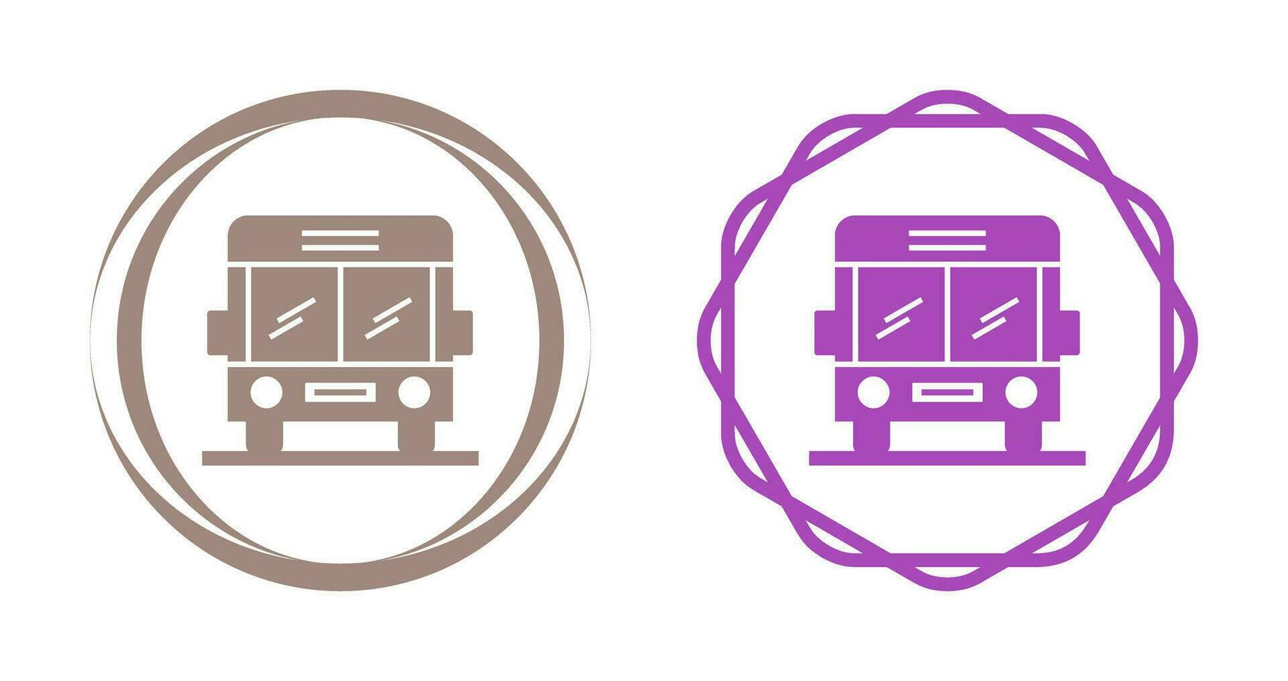 School bus Vector Icon