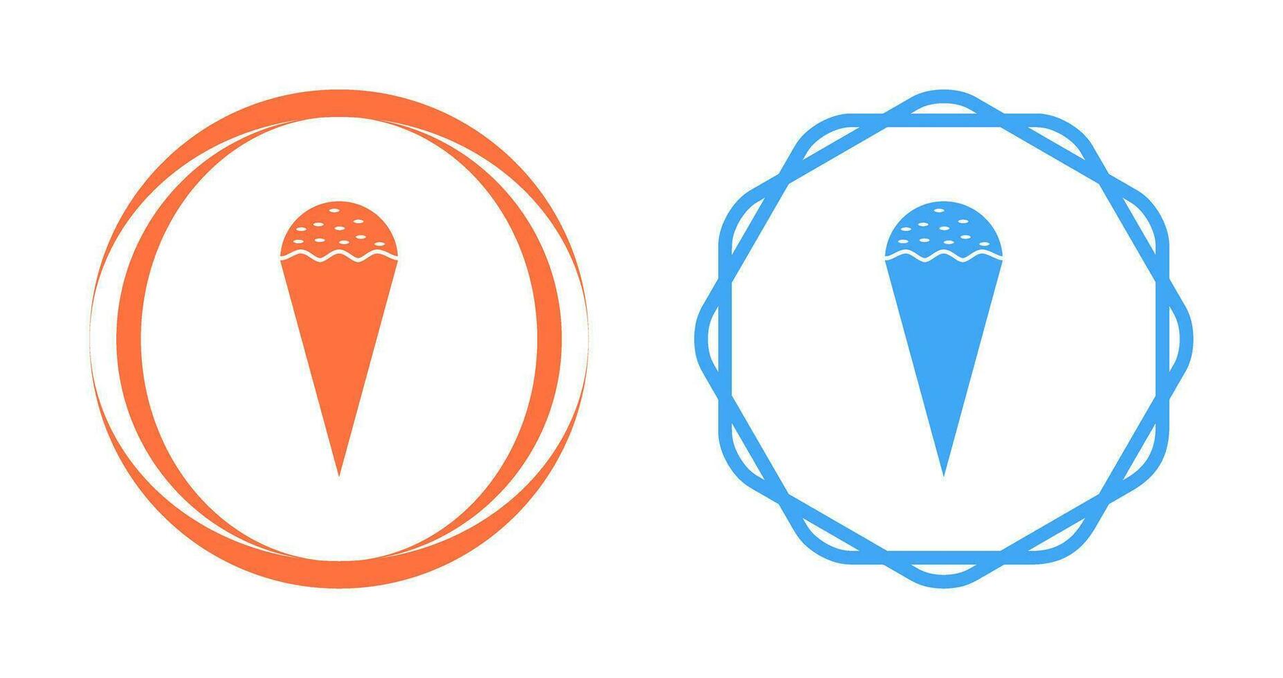 Cone icecream Vector Icon