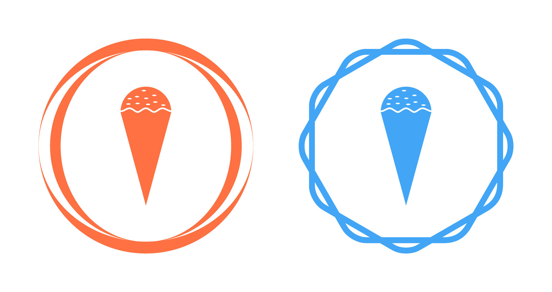Cone icecream Vector Icon 28769073 Vector Art at Vecteezy