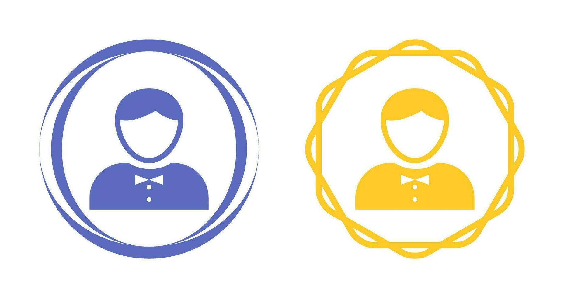 Waiter Vector Icon