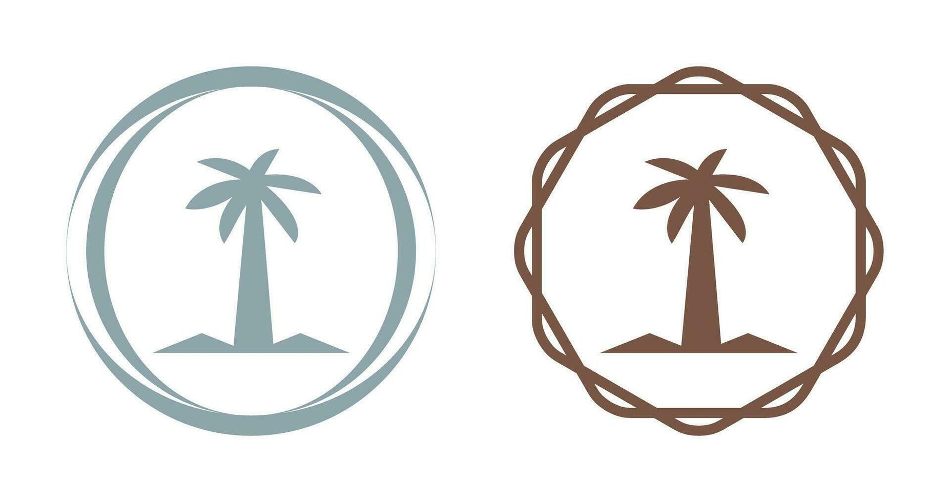 Coconut Tree Vector Icon