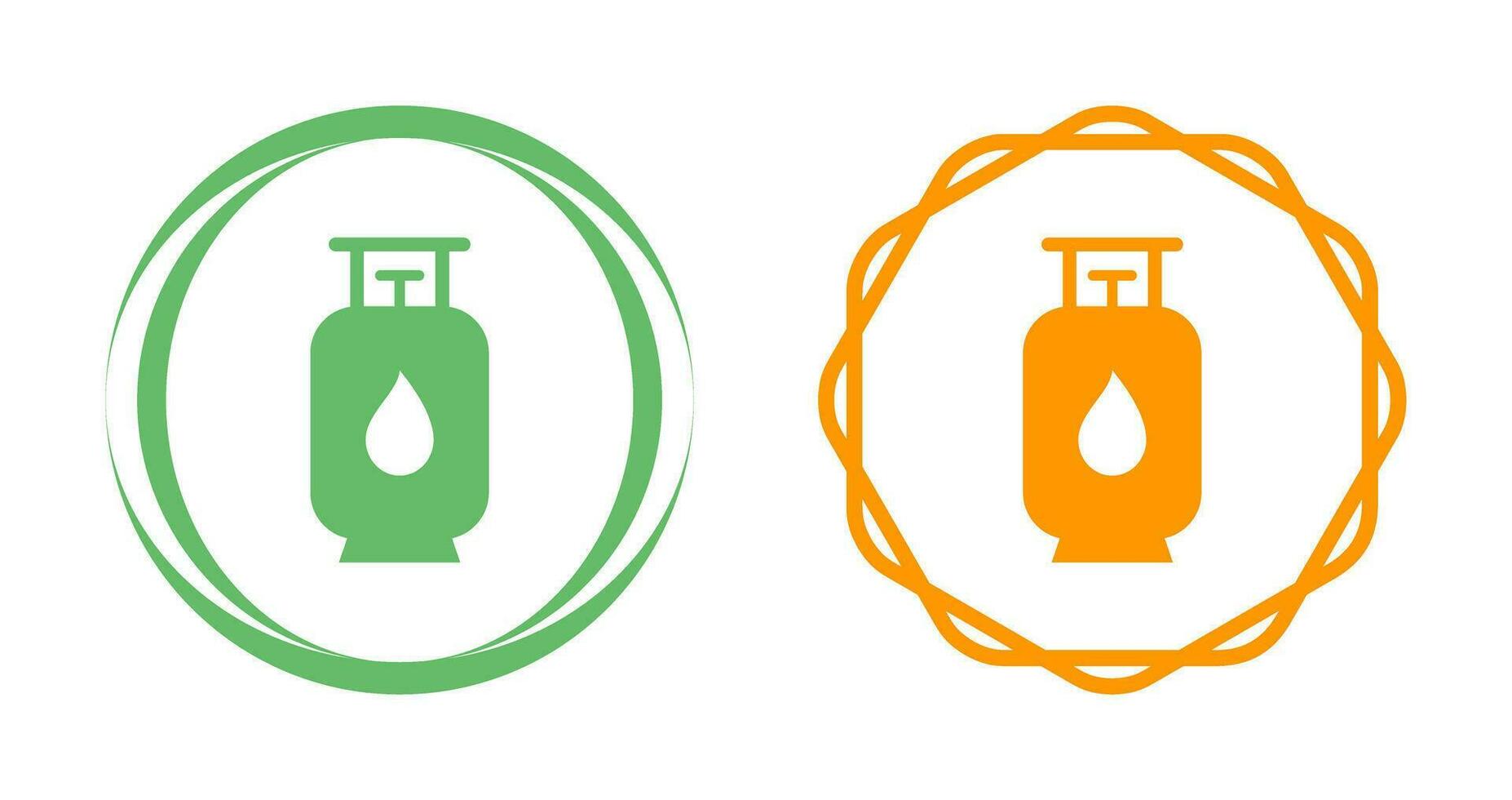 Gas Cylinder Vector Icon