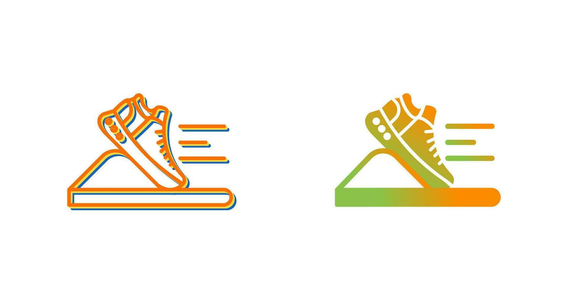 Starting Block Vector Icon