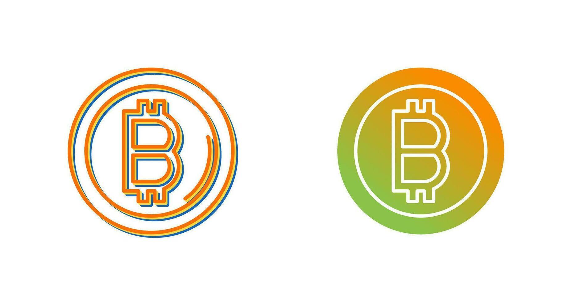 Bitcoin Vector Icon