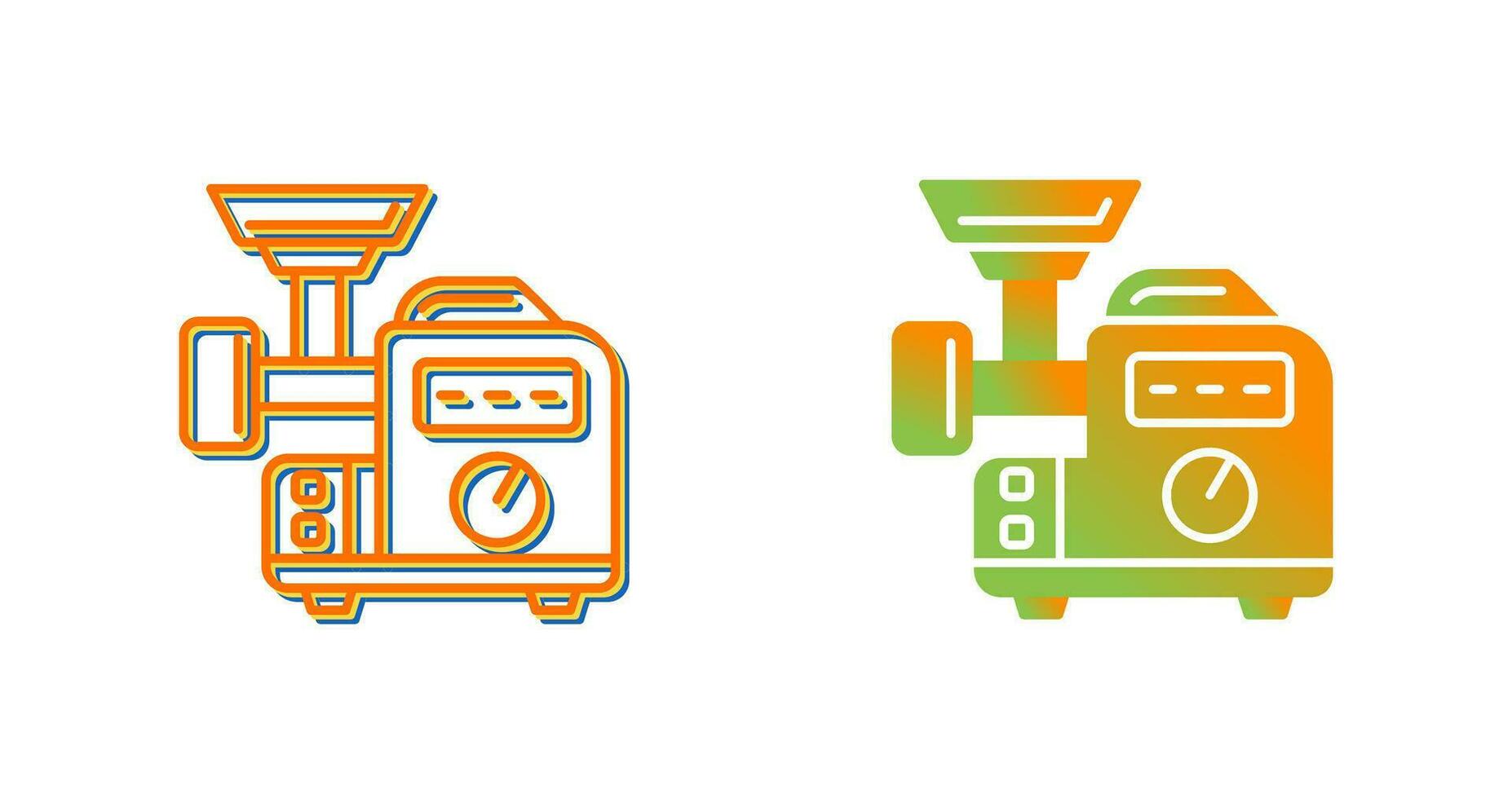Meat Grinder Vector Icon