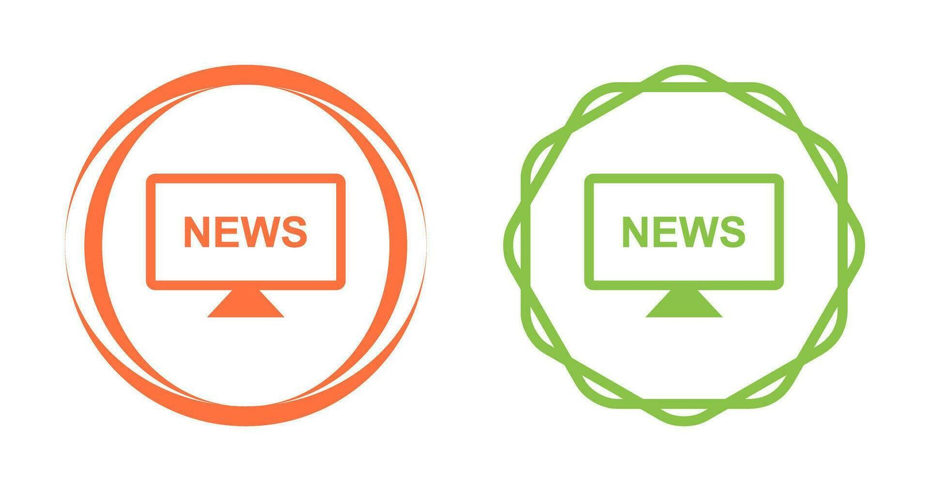 National News Vector Icon