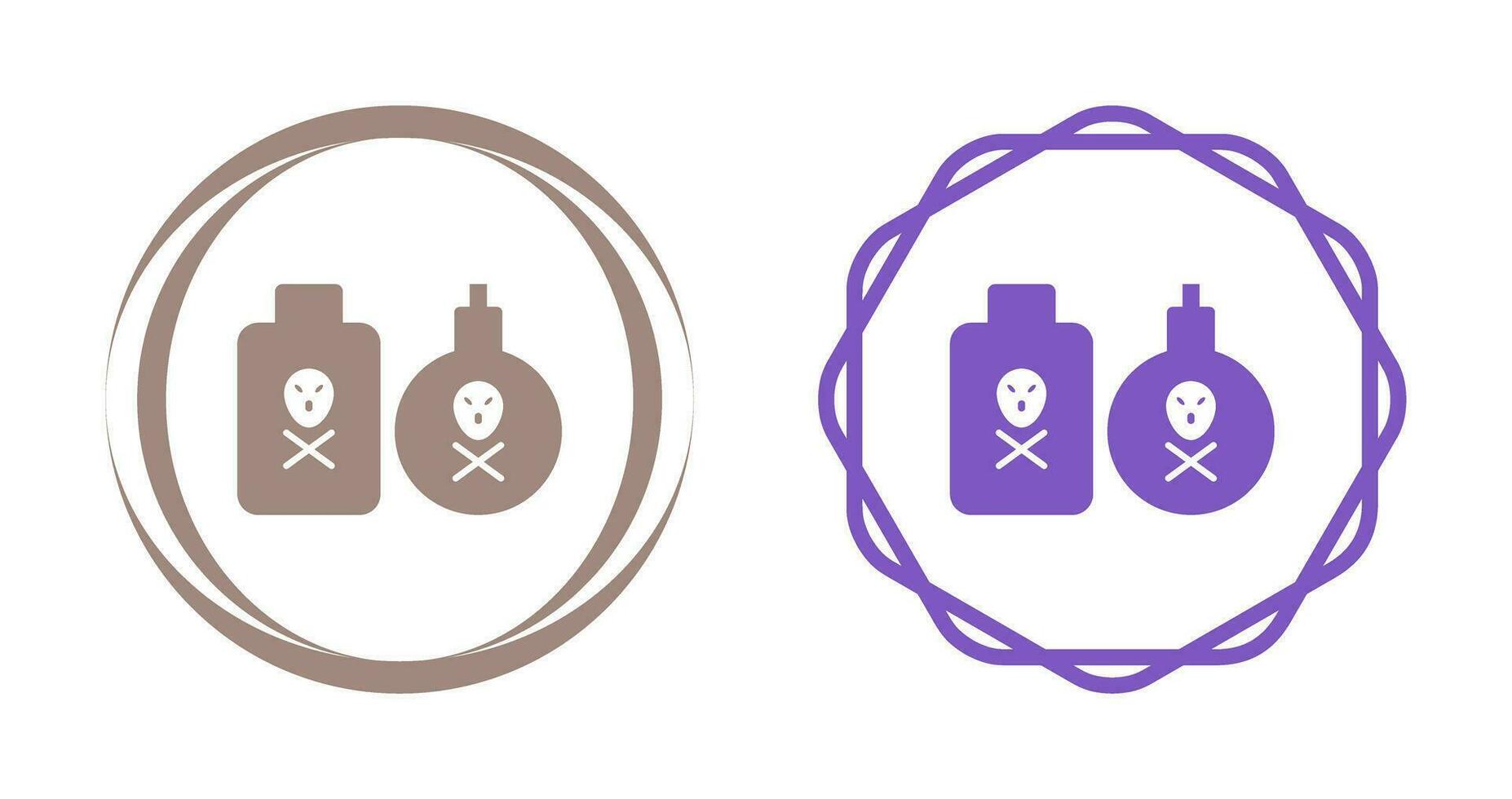 Poisonous Chemicals Vector Icon
