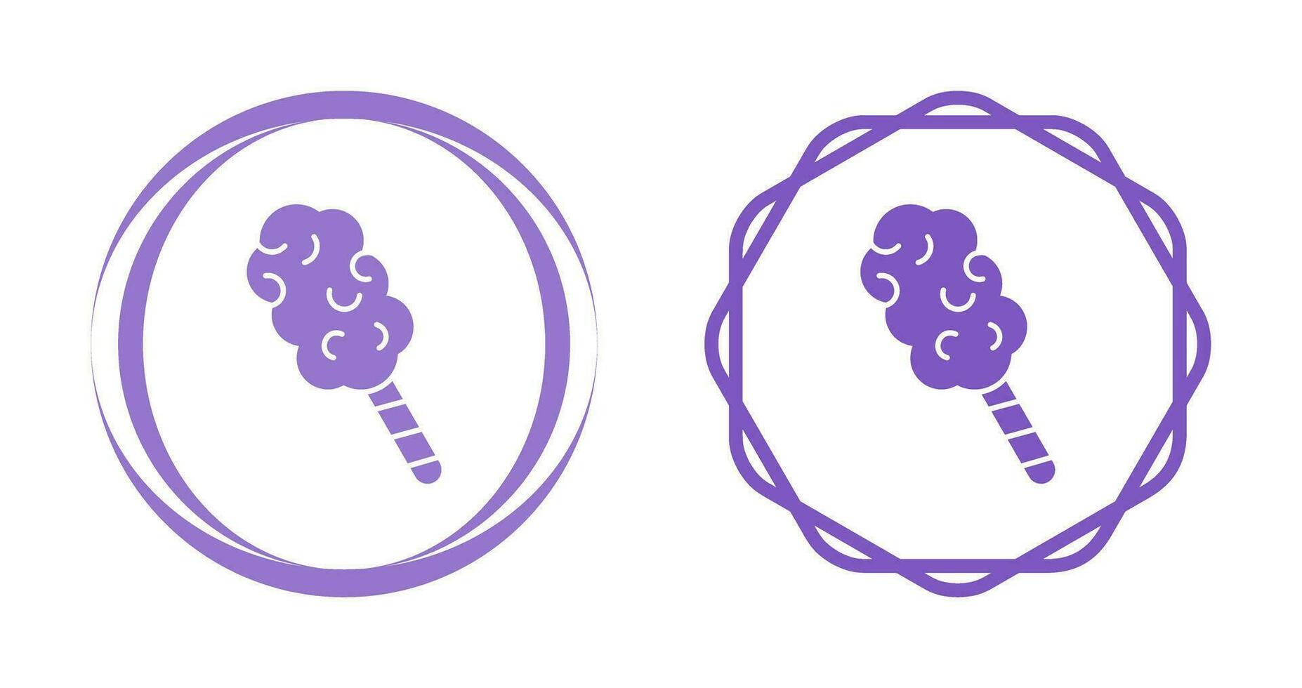 Cotton Candy Vector Icon