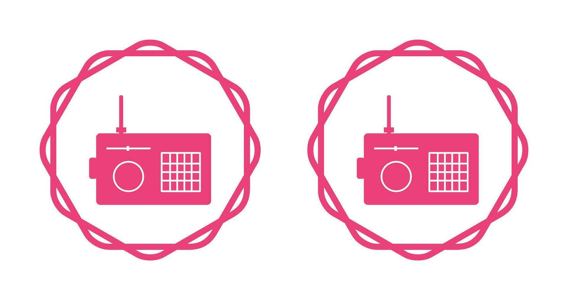 Radio Vector Icon