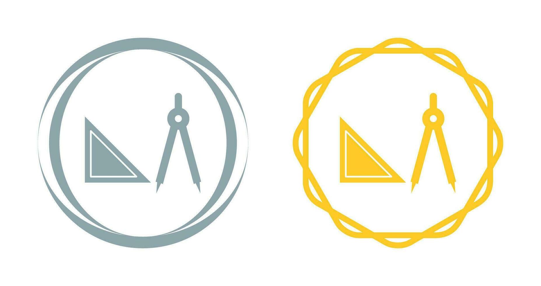 Geometry Tools Vector Icon