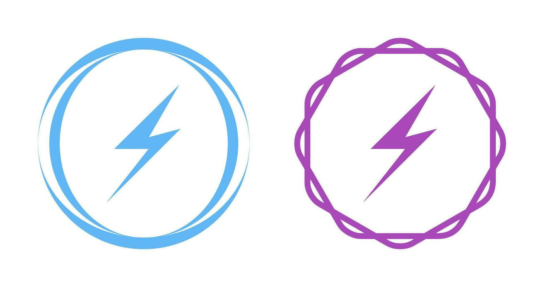 Lightening Vector Icon