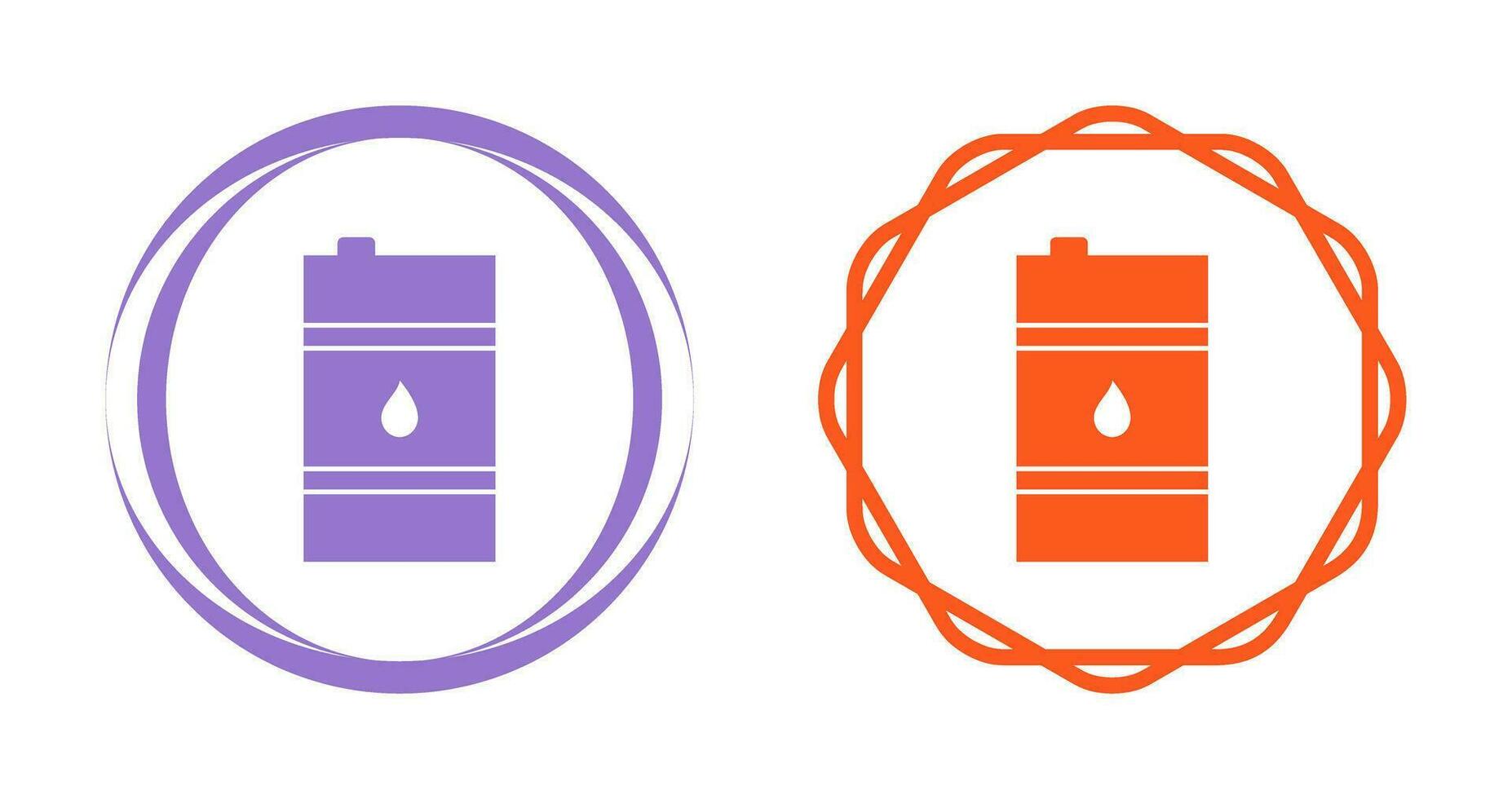 Oil Barrel Vector Icon