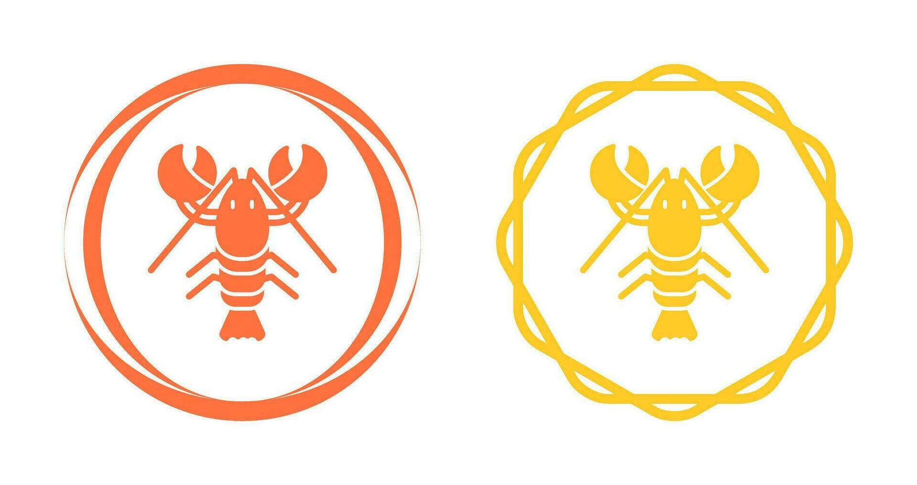 Lobster Vector Icon