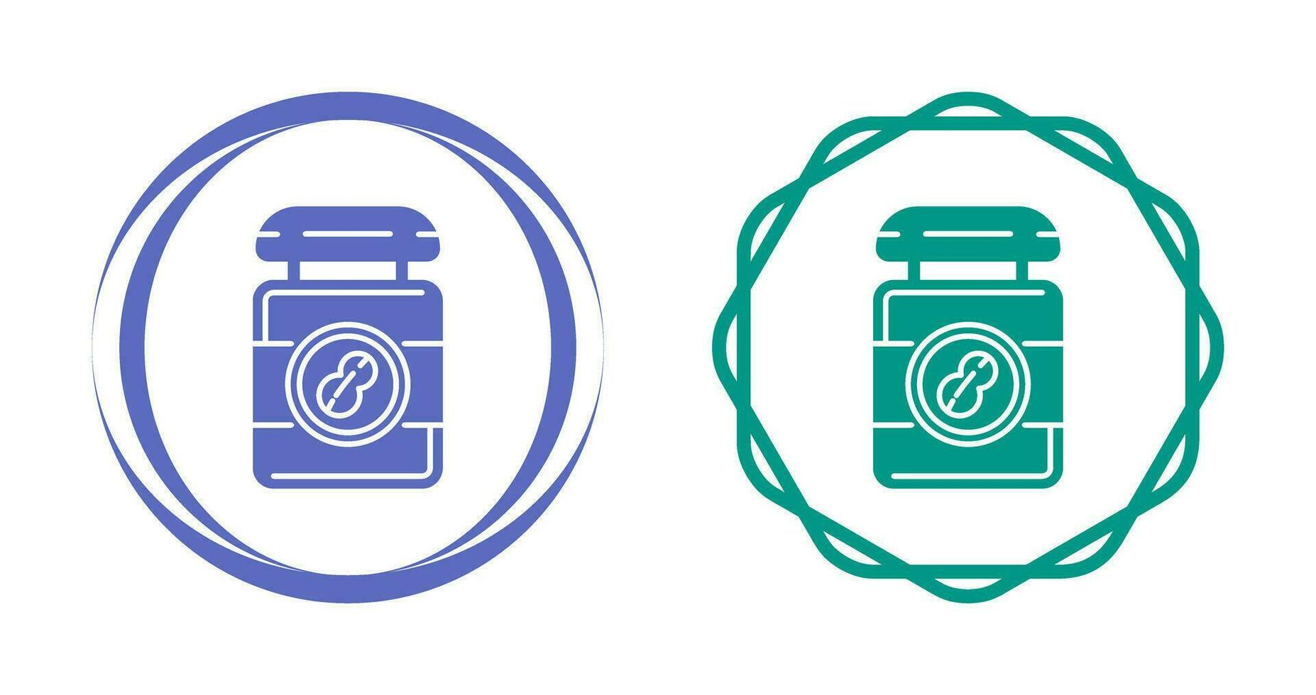Peanut Butter Vector Icon