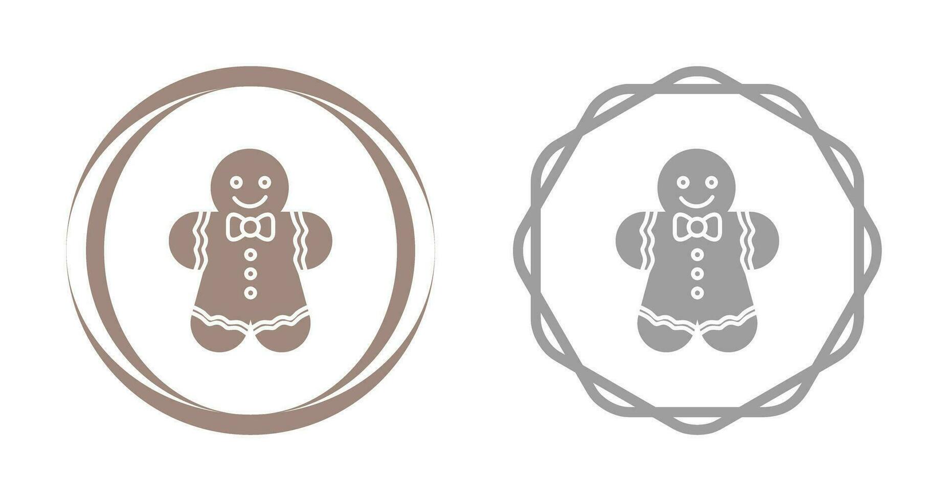 Gingerbread Vector Icon