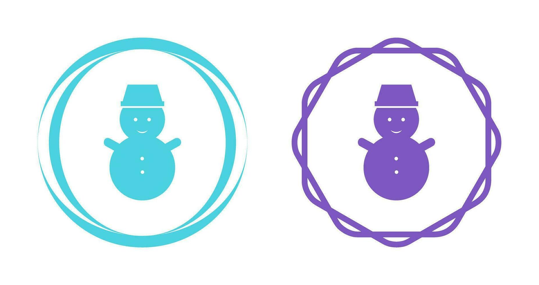 Snowman Vector Icon