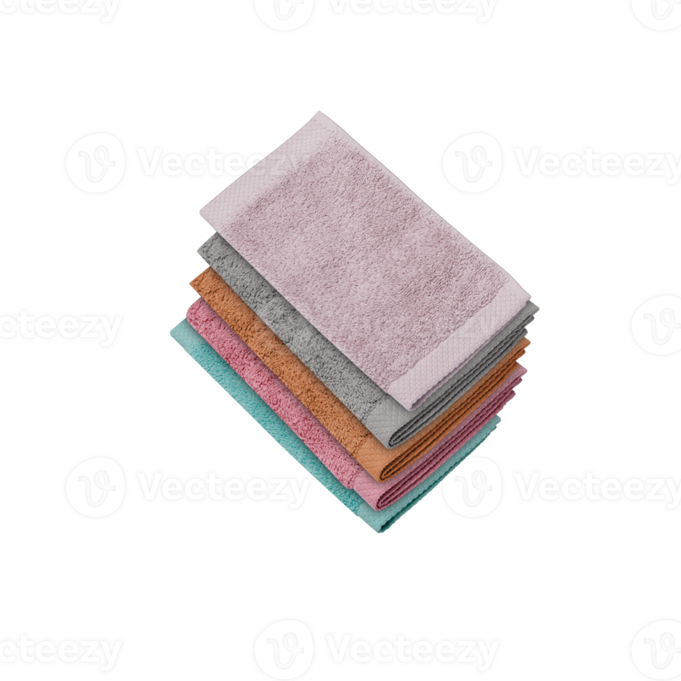 towel set cut out isolated transparent background png