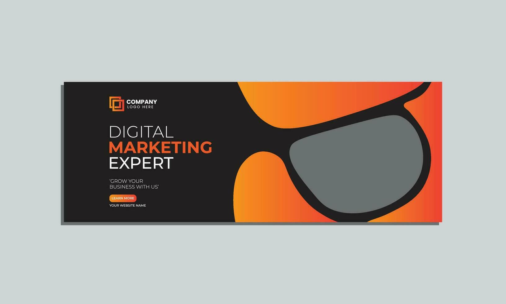 marketing agency social media cover banner design. corporate business ...