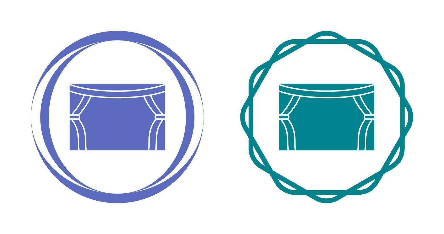 Stage Vector Icon