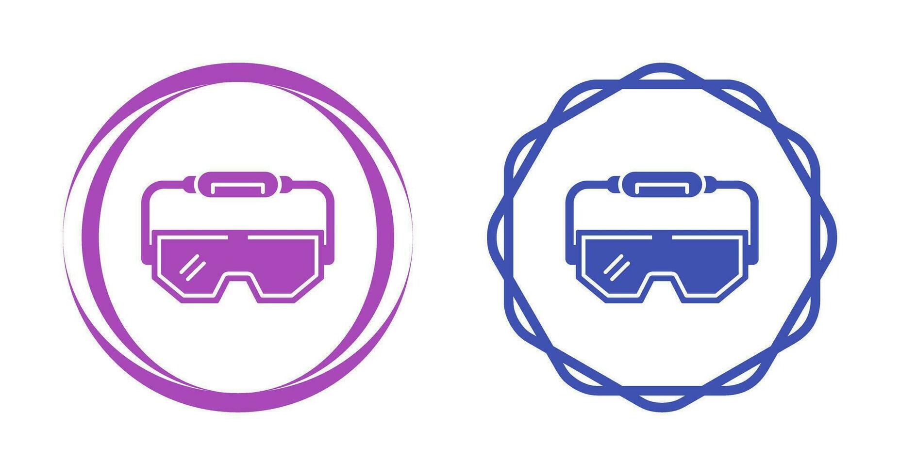 Lab Glasses Vector Icon