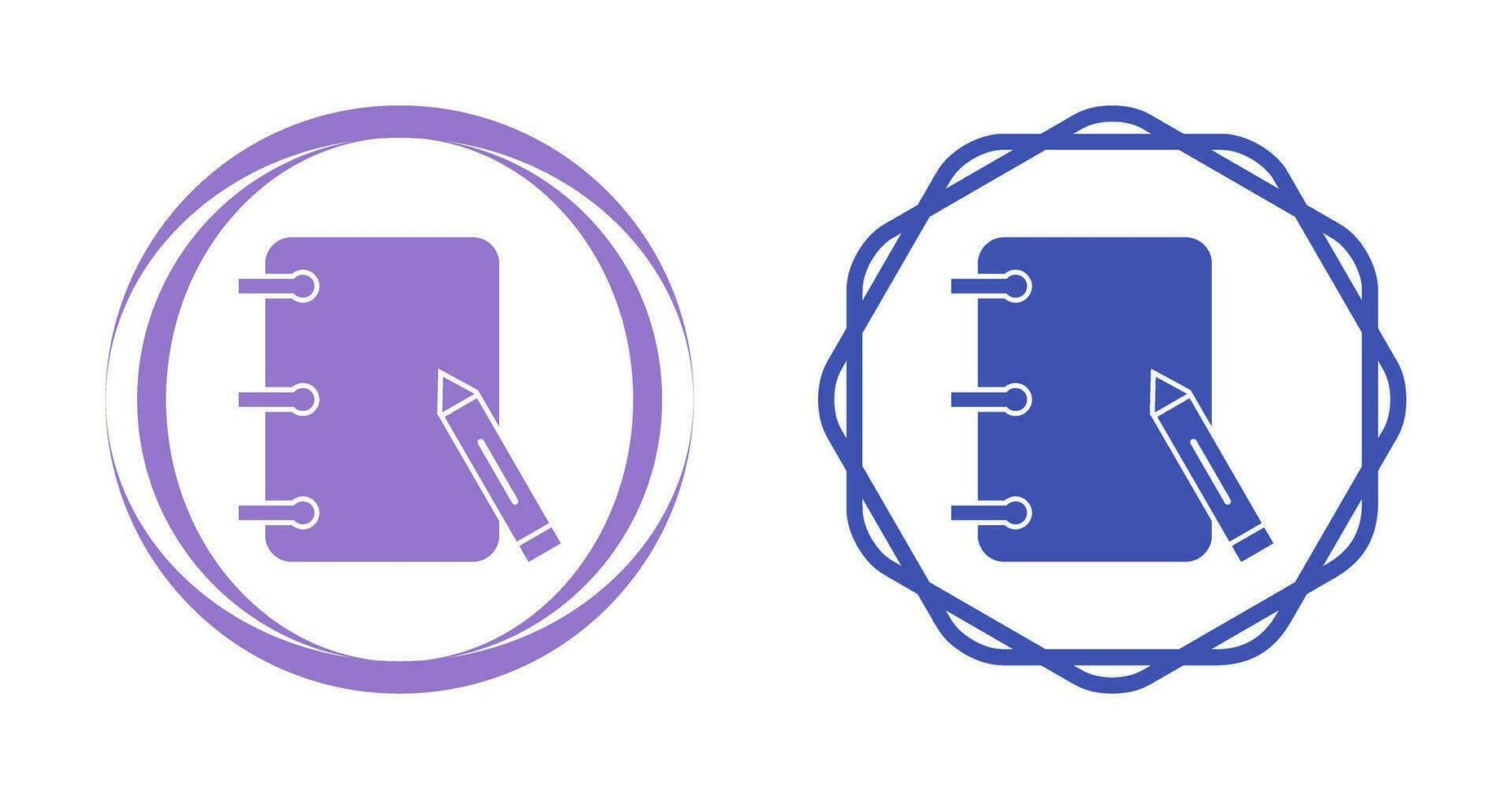 Paper and Pencils Vector Icon